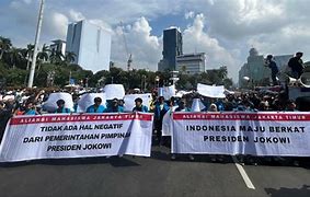 Indonesia Demo Jokowi